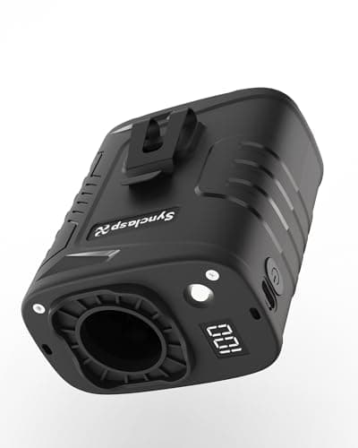 SynclaspX Waist Fan, 5000mAh Rechargeable Belt Clip Fan, 39ft/s Strong Airflow, 5 Speeds, Up to 29H, Wearable Hands-Free Body Cooling with Bottom Air Intake, USB-C for Jobsite Camping Farm - Image 1