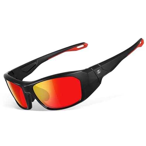 suoso Sports Polarized Sunglasses for Men & Women – UV400 Protection Wrap Around Sun glasses for Fishing, Driving & Cycling - Image 1