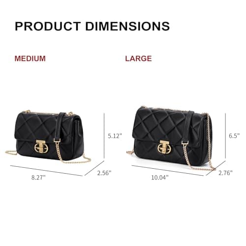 CinvaiKrose Women's Pebble Tabby Shoulder Bag, Shoulder Bag For Women Crossbody Handbags, Leather For Three Carrying Styles - Thumbnail 5