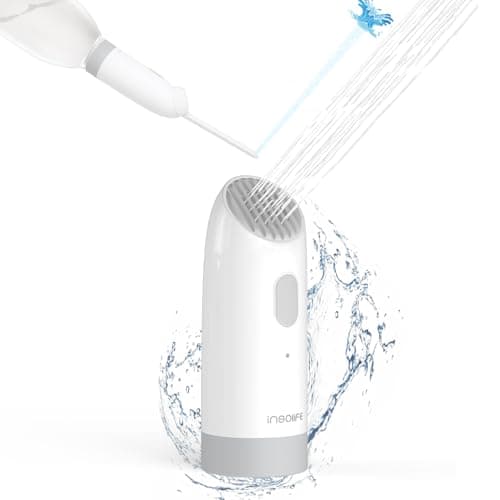 Insolife® Portable Bidet | High Pressure Travel Bidet 350ml | 2 Pressure Modes, IPX7 Waterproof, USB Rechargeable Personal Hygiene on Trip & Daily Use - Image 1
