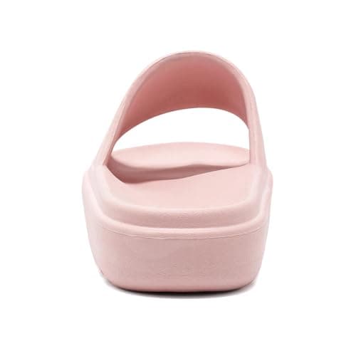 GETOEU Cloud Slides for Women and Men Pillow Slides Slip-Resistant Shower Shoes Recovery Slide Sandals Cushioned Thick Pillow Slippers Comfort Indoor and Outdoor Slide,Pink - Thumbnail 3