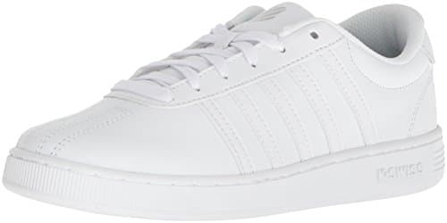 K-Swiss Kid's Classic Pro Sneaker, White/White, Toddler, 6 M