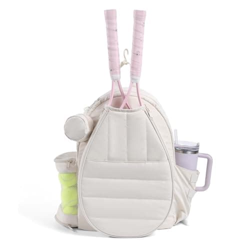 Apex Outdoors Tennis Bag for Women, Tennis Backpack for Men Holds 2 Rackets with Shoe Compartment, Wet Pocket, Coin Purse, Compatible with Pickleball, Tennis, Racketball - Image 1