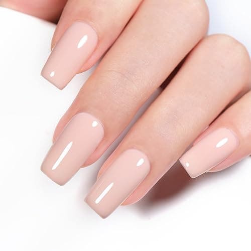 BEAUTPAL Nude Gel Nail Polish 15ML Soak Off UV LED Gel Polish Nail Art Manicure Salon DIY at Home, Color 102 Beige Nude