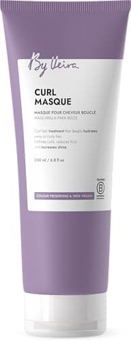 By Veira, Curl Hair Mask 6.8 Fl Oz, Gently Cleanses & Defines Curly Wavy Hair, Reduces frizz & Increases shine, Color preserving, 100% vegan & Sulfate/Silicone free - Image 1