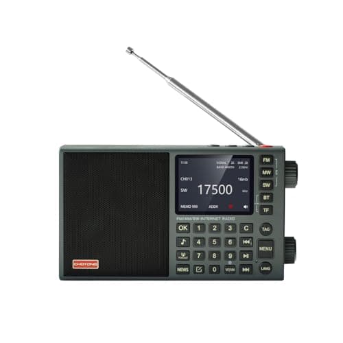 CHOYONG LC90 Mini Multi-Band Smart Internet Radio Portable WiF/4G,AM/FM,Longwave & Shortwave Radio with SSB Single Side Band,Bluetooth,TF Card,All World Radios,Digital Radio, choyoung