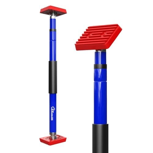 3-H Cabinet Jacks for Installing Cabinets, Thickened All-Steel Adjustable Support Pole with Twist-Lock Mechanism, Heavy-Duty Third Hand Tool, Blue, 27.5"-43" 1pc - Image 1