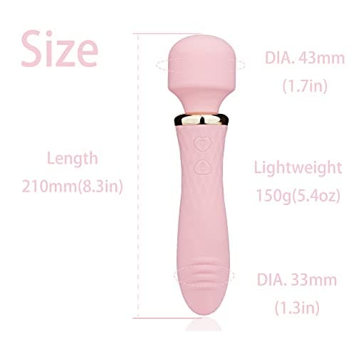 Asopal Handheld Back Massager, Electric Full Body Massager, (Pink) - Thumbnail 4