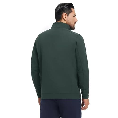 MAELREG Men's Lightweight Softshell Jackets Stand Collar Windbreaker Full Zip Up Coat with Pockets Outdoor Casual - Thumbnail 3