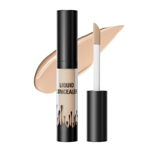 Full Coverage Concealer,Multi-Use Long-Lasting Waterproof Makeup Adherence Hydrating Face Concealer for Women Mens (Honey, 0.1 Fl Oz)