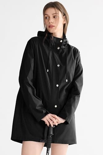 Orolay RainJacket for Women Waterproof with Hood Trech Coat for Women Lightweight Raincoats Packable Windbreaker - Thumbnail 6