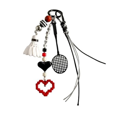 HeriNova Fashion Small Bag Charms (Badminton) - Image 1