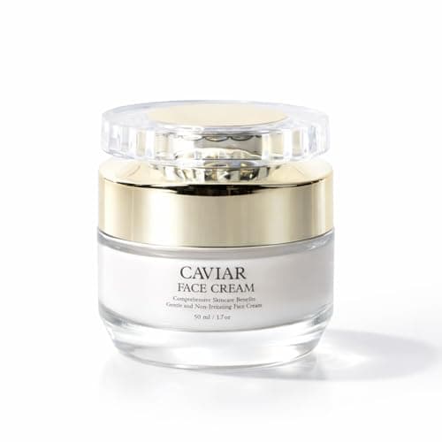 Bio Beauties Caviar Face & Neck Cream – Anti-Aging Moisturizer with Hyaluronic Acid, Squalane & Niacinamide – Marine Collagen and CoQ10 (Ubiquinone) – Hydrating, Firming & Smoothing – All Skin Types - Image 1