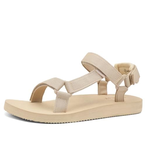 Muboliy Women's Sandals Casual Summer Water Sandals with Arch Support Yoga Mat Insole Outdoor Wadable Sandals - Image 1