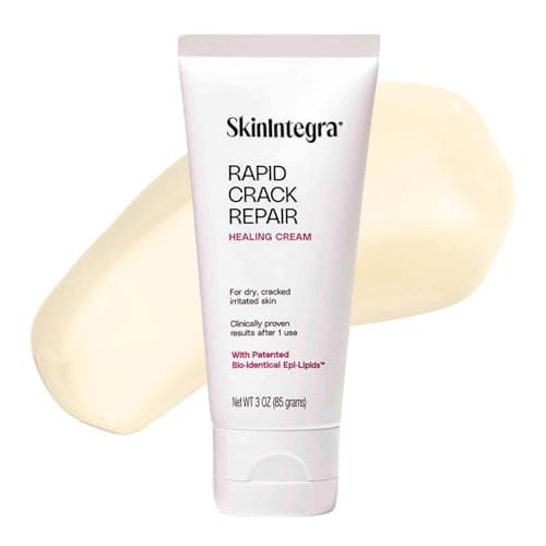 SkinIntegra Rapid Crack Repair Cream, 25% Urea with Lactic Acid, Heals Cracked Heels and Diabetic Feet, Post-Surgery Scar Care, Fragrance-Free Barrier Cream, 3 oz - Image 1