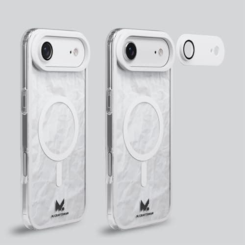 M.Craftsman iPhone Air Case with Camera Lens Protector – Aerospace-Grade Aluminum, Lightweight Shockproof Hybrid Cover, Stylish Slim Dual-Layer Design, Compatible with MagSafe, 6.5 inch - Thumbnail 3
