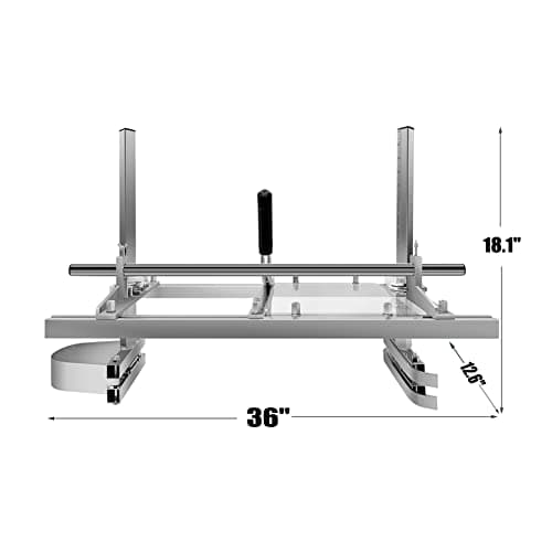 Portable Chainsaw Mill 36 Inchs Rail Mill Guide System - Thumbnail 2