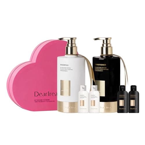 Dear Irean Shampoo and Conditioner Set, Anti Dandruff Oil Control Repair Shampoo and Conditioner, Sulfate Free with Argan Oil for Women, Hair Gloss Treatment for Oily, Dry, Damaged, Curly Hair 30.4 Oz - Image 1