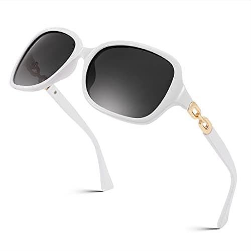 FEISEDY Vintage Square Polarized Sunglasses for Women UV400 Travel Driving Fashion Arcuate Sunglasses B2526 - Image 1