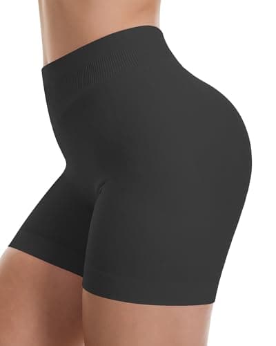 UG Active Women's 4.5" Scrunch Butt Lifting Workout Shorts Seamless Athletic Yoga Gym Running Shorts Black XS - Thumbnail 4