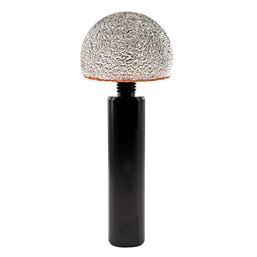 Spherical Diamond Grinding Bit - BRSCHNITT Grinding Trimming Wheel for Stone Flowerpots,Cobblestone,Granite,Marble Rock Planters Diamond Milling Carving DIY Handmade Cutter(50mm) - Image 1