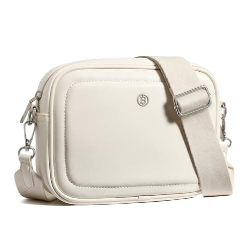 BOSTANTEN Small Crossbody Bags for Women Vegan Leather Shoulder Purses Trendy Small Handbags with Paracord Strap