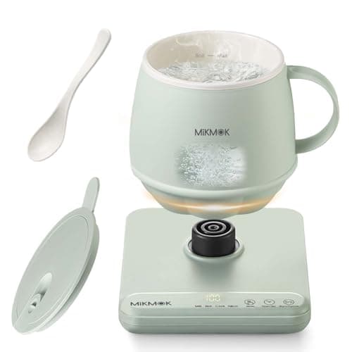 Table Boiling Water Mug, Beverage Warmer, 45-100℃ Temperature Control, 13.5Oz 300W Fast Coffee Heating Cup, 4H Keep Warm, Electric Coffee Mug for Office, Home, Dorm, Gift for Friends Family Coworkers - Image 1