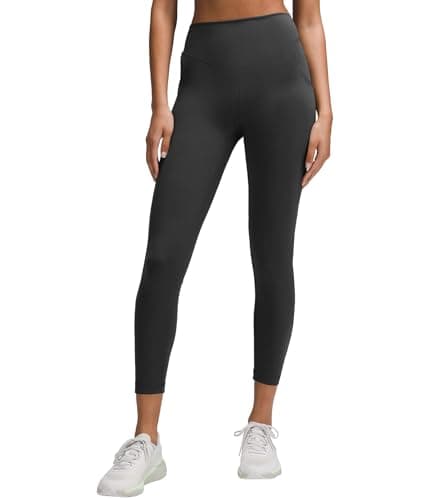 YOAKUKA Women's Compression Leggings with Pockets High Waisted Tummy Control Yoga Pants Seamless Squat Proof Workout Leggings Black - Image 1