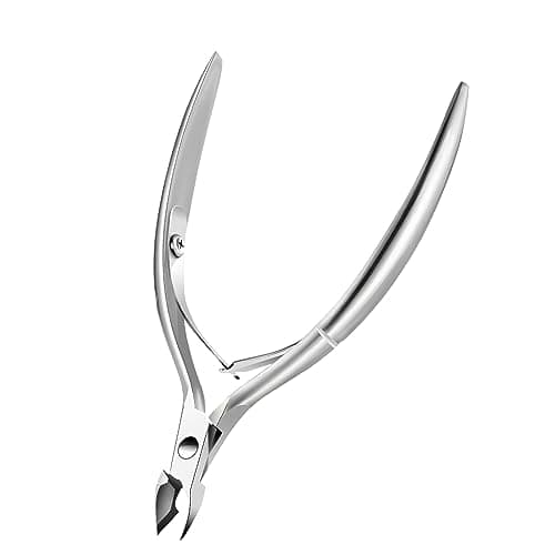Cuticle Trimmer Cuticle Nippers, Durable Cuticle Cutter, Salon Toe Nail Cuticle Clippers, Stainless Steel Cuticle Remover Cuticle Scissor, Pedicure Manicure Tools for Fingernails and Toenails - Image 1
