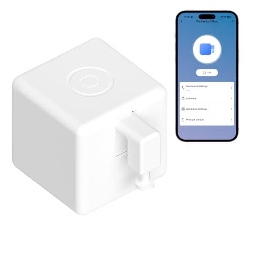 ORYZIC Fingerbot Plus Zigbee Smart Button Switch Pusher, Zigbee Hub Required, App & Timer Control, No Wiring, Upgraded Touch Control, Compatible with Alexa & Google Home via Tuya