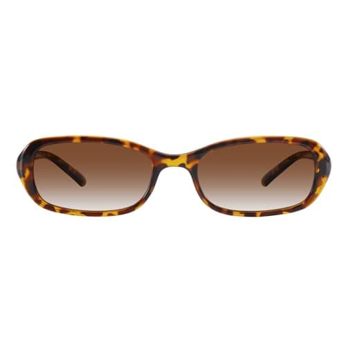DreamCalf Retro Sunglasses for Women Men Vintage 90s Small Rectangular Sun Glasses 2026 Trendy Narrow Shades - Image 1