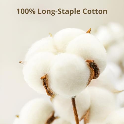 Upgraded 100% Egyptian Cotton Drawstring Fitted Sheet Queen with 360°Elastic Strap to Stay Tight, Queen Fitted Sheet Only Fits 8" to 14" Mattress,No Slippage, Luxury Soft and Comfortable - Thumbnail 5
