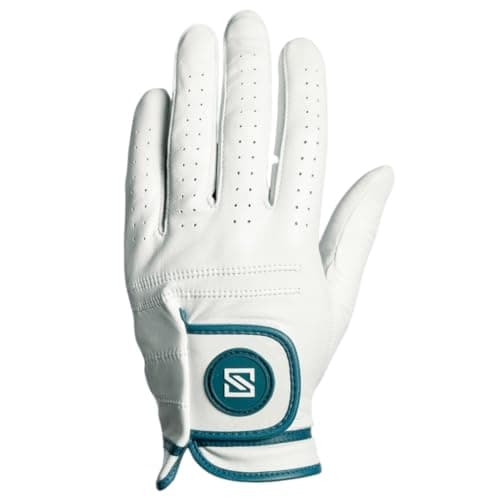 SKIVE Golf Premium Golf Glove | 100% AAA Cabretta Leather | Cool Golf Gloves Men | Serious Feel & Performance | Golf Gloves Men Left Handed Golfer
