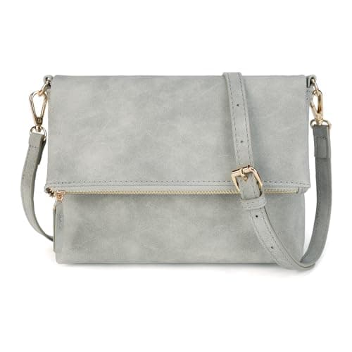 Gladdon Small Crossbody bags for Women Cross body Purse Shoulder Bag Grey I - Image 1