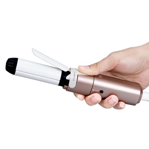 VAV Mini 2 in 1 Curling Iron and Hair Straightener - Dual Voltage Travel Size,1 Inch Ceramic Curling Wand for Short Hair,Bangs,Curls,Portable Hair Iron - Thumbnail 5