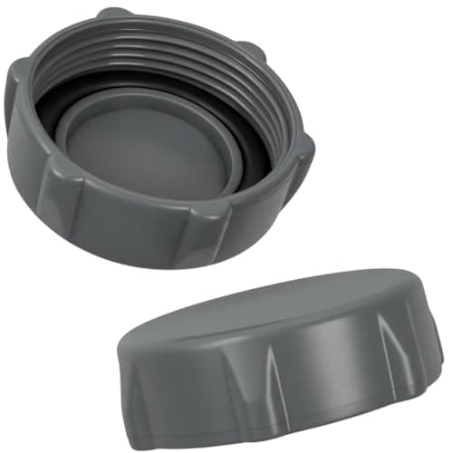 telehybrid Pool Drain Cap Replacement for Coleman Above Ground Pools, 2 Pack Heavy Duty Drain Valve Caps Replace Part P01006 P01010 P6D1158 P6H1158ASS16 - Image 1