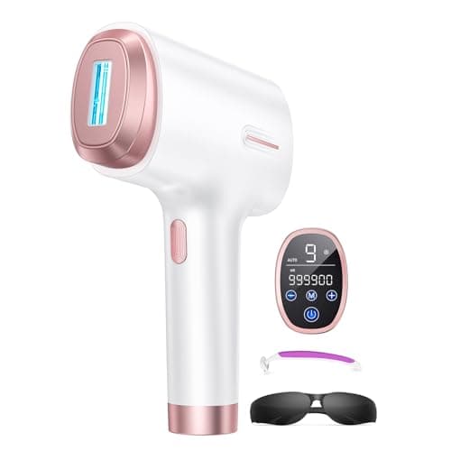 Ubroo IPL Laser Hair Removal Device, 21J Energy, 96% Hair Reduction, 41°F Ice Cooling for Women & Men, Face Bikini Underarm, Safe & Painless, At-Home Professional Results - Image 1
