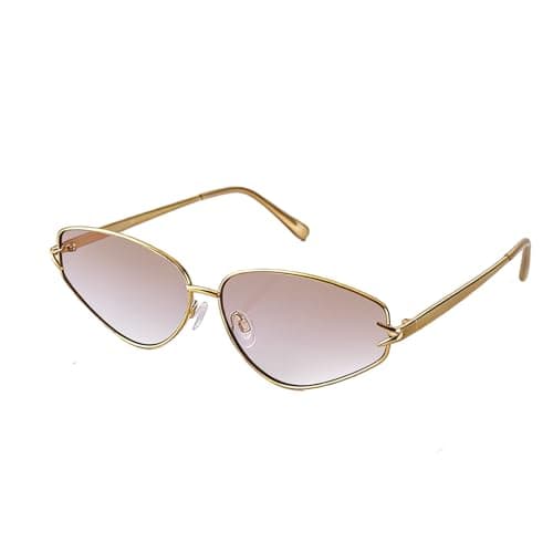 Vylenxio Trendy Y2K Cat Eye Sunglasses for Women and Men, Metal Frame