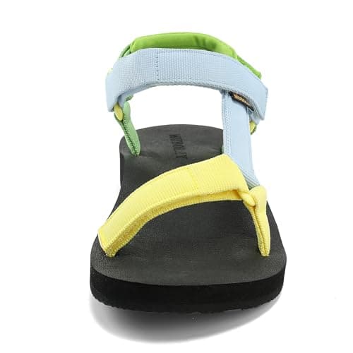 Muboliy Women's Sandals Casual Summer Water Sandals with Arch Support Yoga Mat Insole Outdoor Wadable Sandals - Thumbnail 5