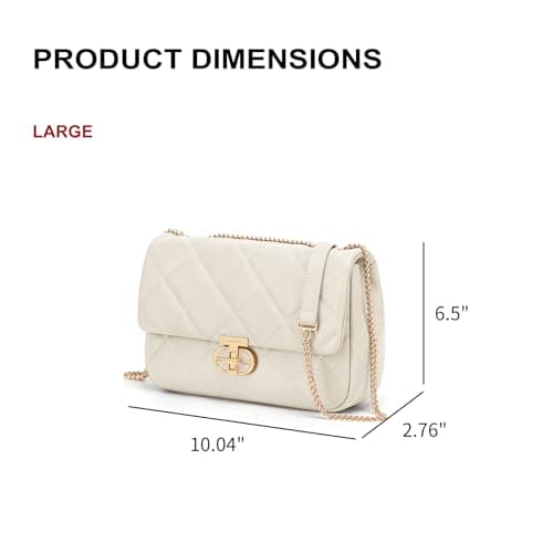 CinvaiKrose Women's Pebble Tabby Shoulder Bag, Shoulder Bag For Women Crossbody Handbags, Leather For Three Carrying Styles - Thumbnail 4