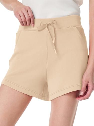 COCOMARTS Womens Summer Shorts Casual Hiking Cargo Athletic Sweat Shorts Drawstring Beach Vacation Trendy Outdoor Outfits Apricot X-Large - Image 1