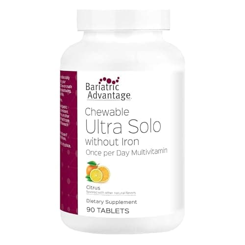 Bariatric Advantage - Chewable Ultra Solo Without Iron - Citrus - 90 Tablets - (Pack of 1)