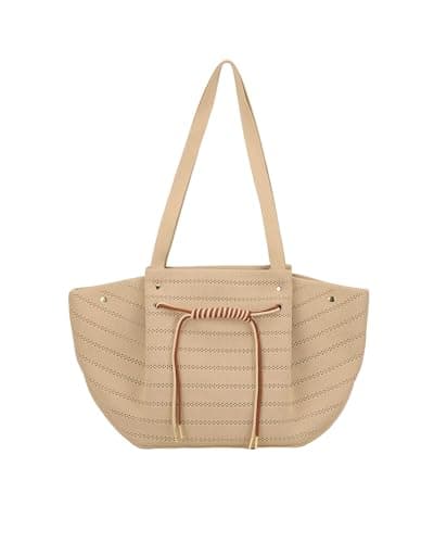 Tote Purse for Women, Women's Handbags, Structured Shoulder Bag with zipper pocket for Work, Travel, Everyday Shopping (beige) - Image 1