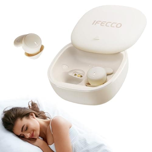 IFECCO Sleep Earbuds Wireless for Side Sleepers with Noise Blocking