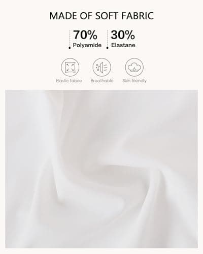 LIIJOO Wireless Push-up Bra for Women, Comfortable Seamless Design with Adjustable Straps, Soft Cup Bra for All-Day Wear（ Ivory, 1XL Plus Size） - Thumbnail 5