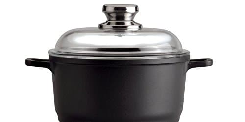 BergHOFF EuroCAST Cast Aluminum Nonstick 8" Stockpot 3.2qt., Glass Lid - Thumbnail 6