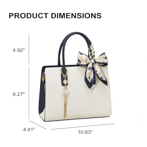 CinvaiKrose Leather Crossbody Bag For Women Fashionable Handbags With Shoulder Strap Work Bag for Formal or Daily Outfit - Thumbnail 5