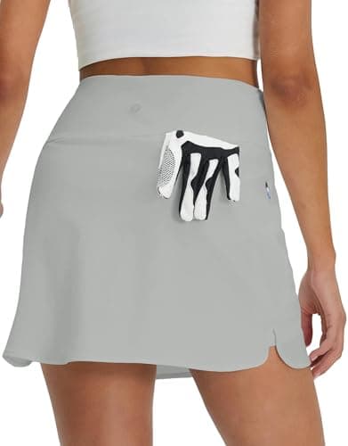M MAELREG High Waisted Tennis Skirts for Women Stretchy Athletic Skirts for Pickleball Mini Lined Golf Casual Skort - Image 1