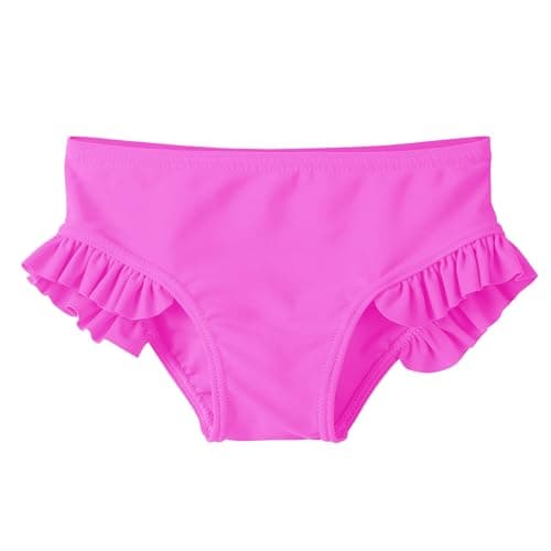 XFGIRLS Girls Long Sleeve 2-Piece Bikini Set Sun Coverage Swimsuit Set Bathing Suit - Thumbnail 5