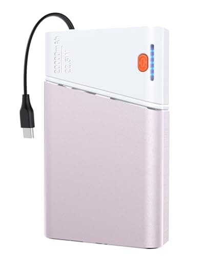 Portable Charger 20000mAh, 22.5W PD 3.0+QC 4.0 Super Fast Charging Power Bank, Cooler Aerospace Metal Case for iPhone 17 16 15 14, 13 Android iPad Samsung Google Tablet & More, Travel Essential (Pink)